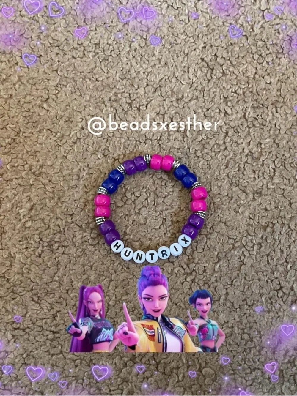 K-pop Demon Hunters Huntrix Bracelet